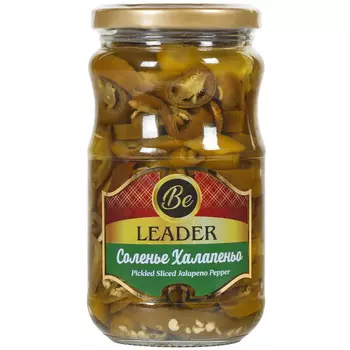 Перец халапеньо Leader соленье 340 г