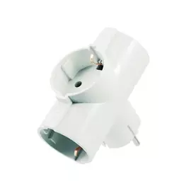 Переходник Старт с евро-вилки на РФ - вилку 3 гнезда