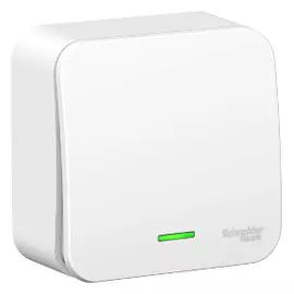 Переключатель 1-клавишн. Подсвет. Белый Schneider Electric