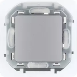 Переключатель одноклавишный Legrand Inspiria 673672, цвет - алюминий