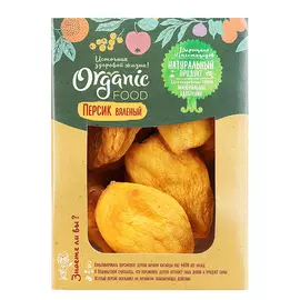 Персик Organic Food Вяленый 200 г