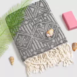 Пештемаль Aline Odense чёрное 90х170 см