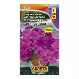 Петуния Аэлита малыш фиолетовая
