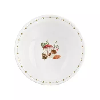 Пиала грибы и листья Autumn breeze 300 мл