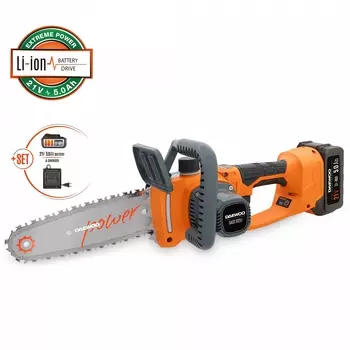 Пила аккумуляторная DAEWOO DACS 2021 Li SET с АКБ и ЗУ