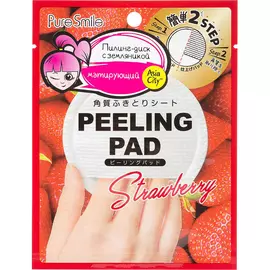 Пилинг-диск для лица Sunsmile Peeling Pad с экстрактом земляники 1 шт