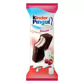 Пирожное бисквитное Kinder Pingui Вишня 22,8% 30 г