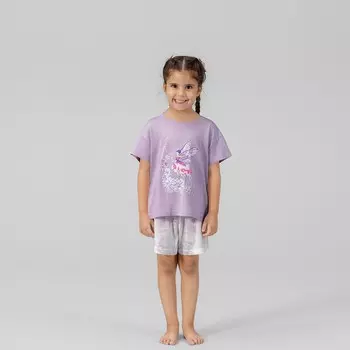 Пижама для девочек Togas Kids Фаллена сиренево-белый р.92-98
