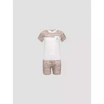 Пижама для мальчиков Kids by togas Сафари бежевый 128-134 см