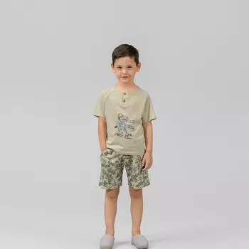 Пижама для мальчиков Togas Kids Динно бежевый р.104-110см