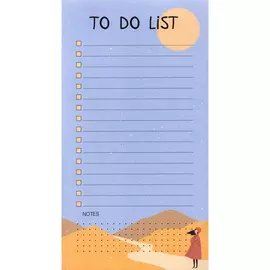 Планер недатированный Be Smart Golden sun 10x18 см 50 л линия