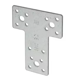 Пластина соединительная Т-образная Vormann 160х98х45х2,5мм оцинк.