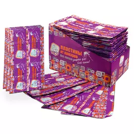 Пластины Help от комаров без запаха для всей семьи инсектицидные/200/50