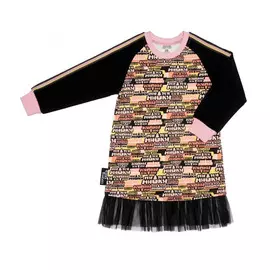 Платье Lucky Child-МИШКИ разноцветное