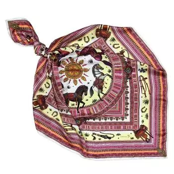 Платок Empire Акбозат фиолетовый 90х90 см