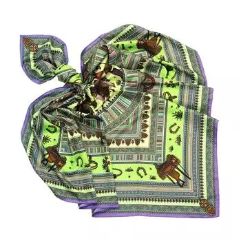 Платок Empire Акбозат зеленый 90х90 см