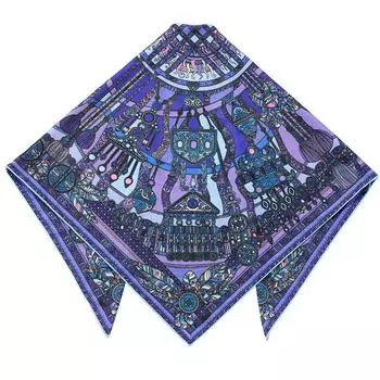 Платок Empire Тумар фиолетовый 90х90 см