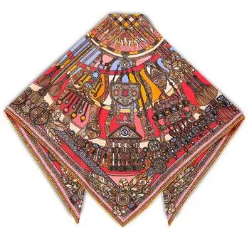 Платок Empire Тумар розовый 90х90 см