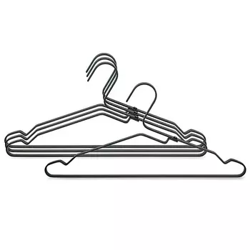 Плечики для одежды Brabantia черные 4 шт