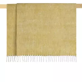 Плед Arya Home Maddy жёлтый 125х150 см