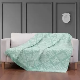 Плед Arya Home Minerva малахитовый 150х200 см