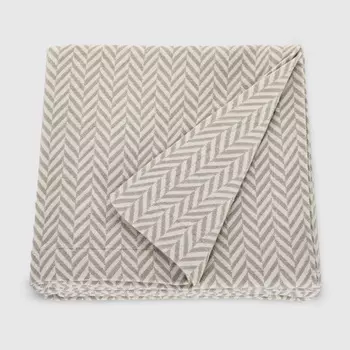 Плед Casa Lusso D4540 140x200см коричневый