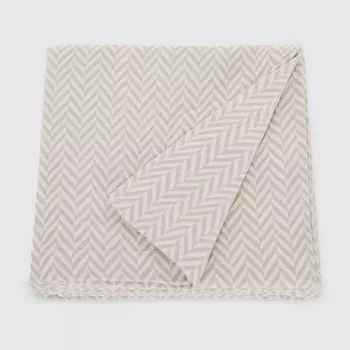 Плед Casa Lusso D4540 180x200см бежевый