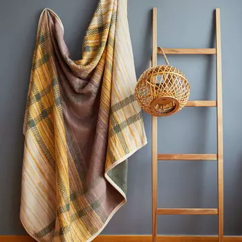 Плед Cassia Трабзон коричневый 130x180