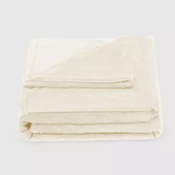 Плед флисовый Hyseas 140х200 см кремовый