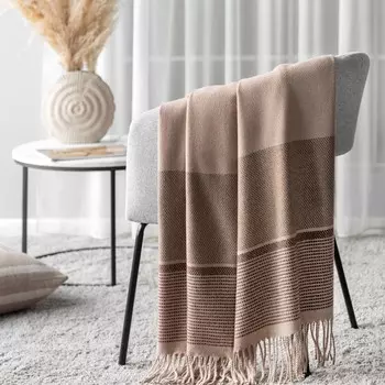 Плед Prime Prive пелле коричневый 140х200 см