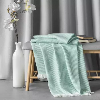 Плед Prime Prive Вестерос бирюзовый 150x200 см