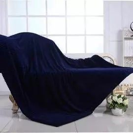 Плед Sofi de Marko Fantastic 160х220 двухсторонний сапфир