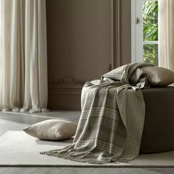 Плед Togas Финк коричневый 140х200 см