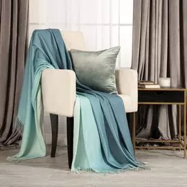 Плед Togas Нанти деграде синий 150х200 см