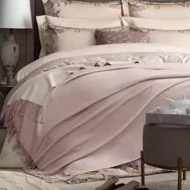 Плед Togas Рамос розово-бежевый 200х210 см