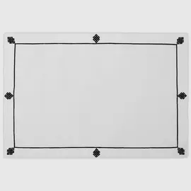 Плейсмат Banian Patterns чёрный 32х48 см