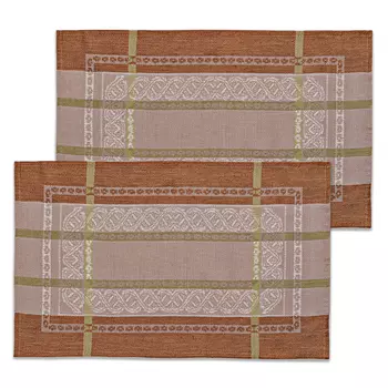 Плейсмат Linen Love Старинный урожай Коричневый 2 шт. 29х50 см