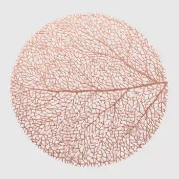 Плейсмат Tognana Arpa розовое золото 38 см