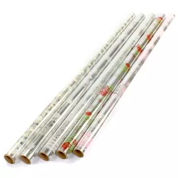 Пленка Grand Gift прозрачная с рисунком 70 см х 2 м