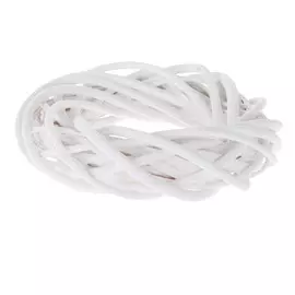 Плетёный венок Dekor pap белый 20 см