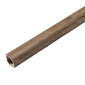 Плинтус Goodway округлый, напольный 2400х28х15 мм, дуб Эребру