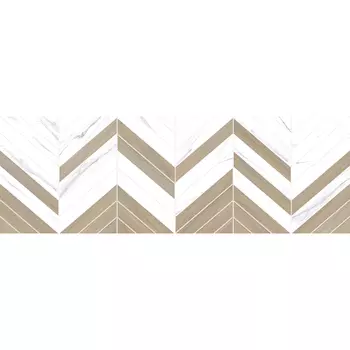 Плита облицовочная Alma Ceramica Tokio рельефная 20X60 см бежевый