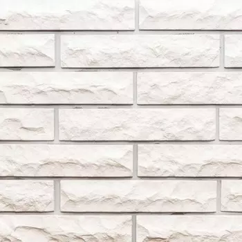 Плитка декоративная Евролит кирпич колотый светло-серый 1 м2