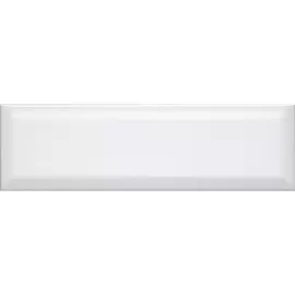 Плитка Kerama Marazzi Аккорд белая грань 8,5x28,5 см 9010