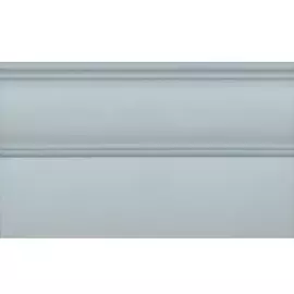 Плитка Kerama Marazzi Борромео плинтус голубой FMB025 25x15x1,5 см