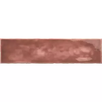 Плитка керамическая Ceramica Vilar Albaro fez burdeos 7.5x30 см
