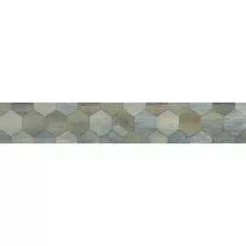 Плитка Opera Tudor D0159084 Intarsio Marron 15х90 см