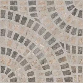 Плитка VitrA Marble-X Marble-Beton Круговой Темный Лаппато Ректификат 60x60 см