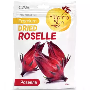 Плоды розеллы Filipino Sun сушеные, 100 г