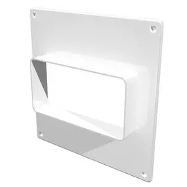 Площадка торцевая Era вертикальная 180х250 фланец 60х120